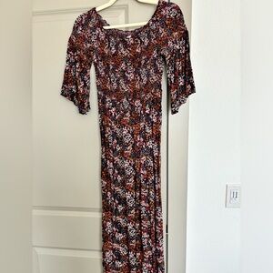Floral smocked dress